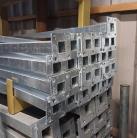 Stalp zincat cu talpa  50 x 50 x 2 mm – H 1500 mm 2